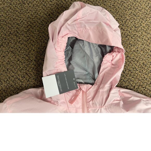 *Eddie Bauer Jacket 3 in 1 System sz 14 Hooded Pink Gray All Season Girls - Picture 7 of 16